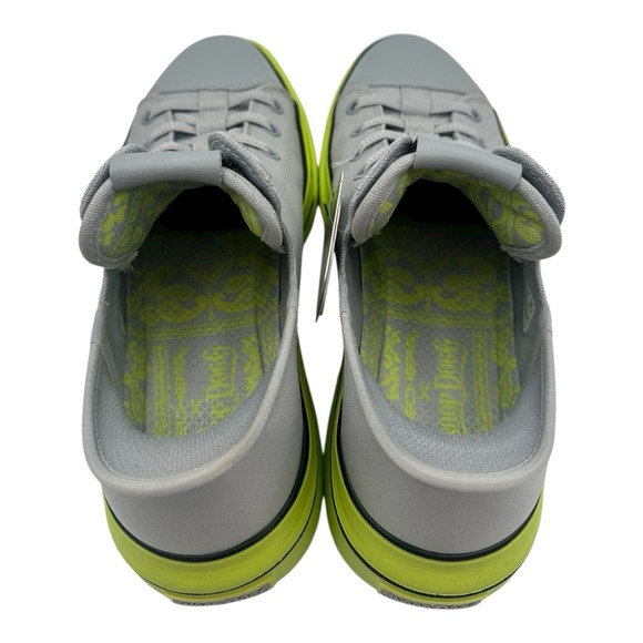 Skechers Snoop One OG Tela Slip-Ins Shoes Mens Sz 10 Grey/Lime Sneakers 251032 - Picture 8 of 9
